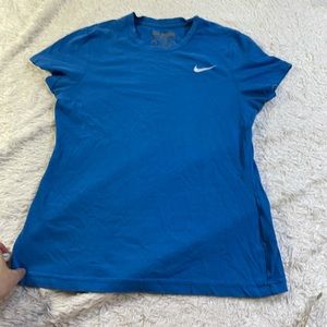 Blue Nike t shirt